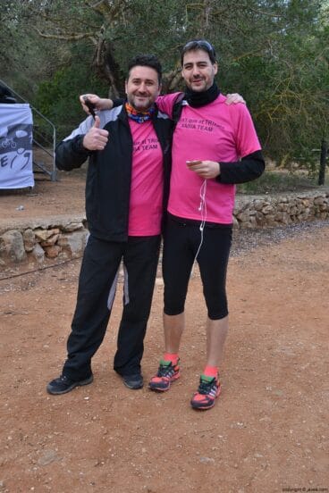 Participantes de la carrera de montaña Granadella Trail Jávea