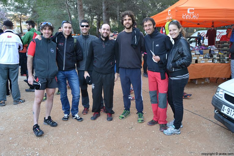 Participantes en la carrera Granadella Trail Jávea 2014