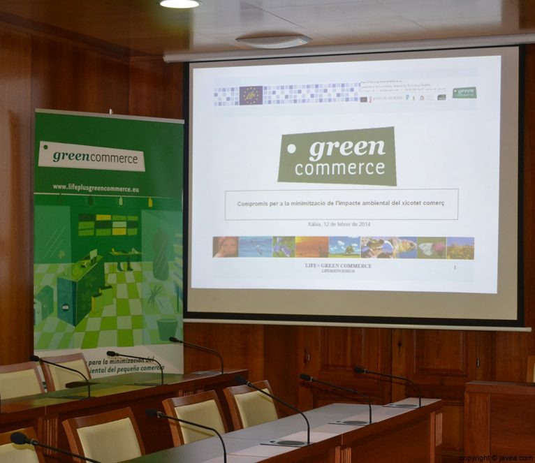 Presentación del proyecto Green Commerce en Jávea