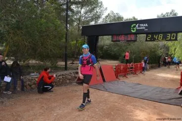 Punto de llegada en el Parque Pinosol de Xàbia