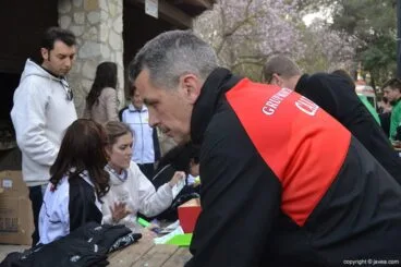 Punto de recogida de camisetas y dorsales de la Granadella Trail Jávea 2014