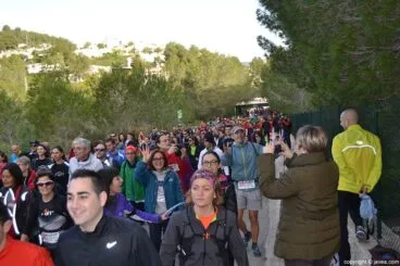 Salida caminantes Granadella Trail 2014 Jávea