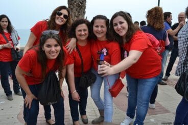 Amigas en el mig any del baret de bous