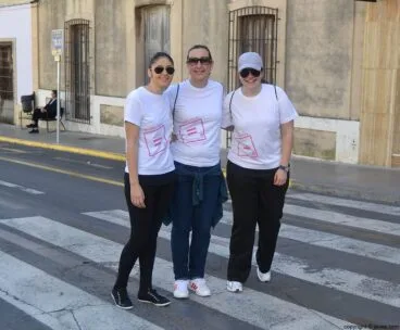 Amigas en la Cursa de la Dona de Xàbia
