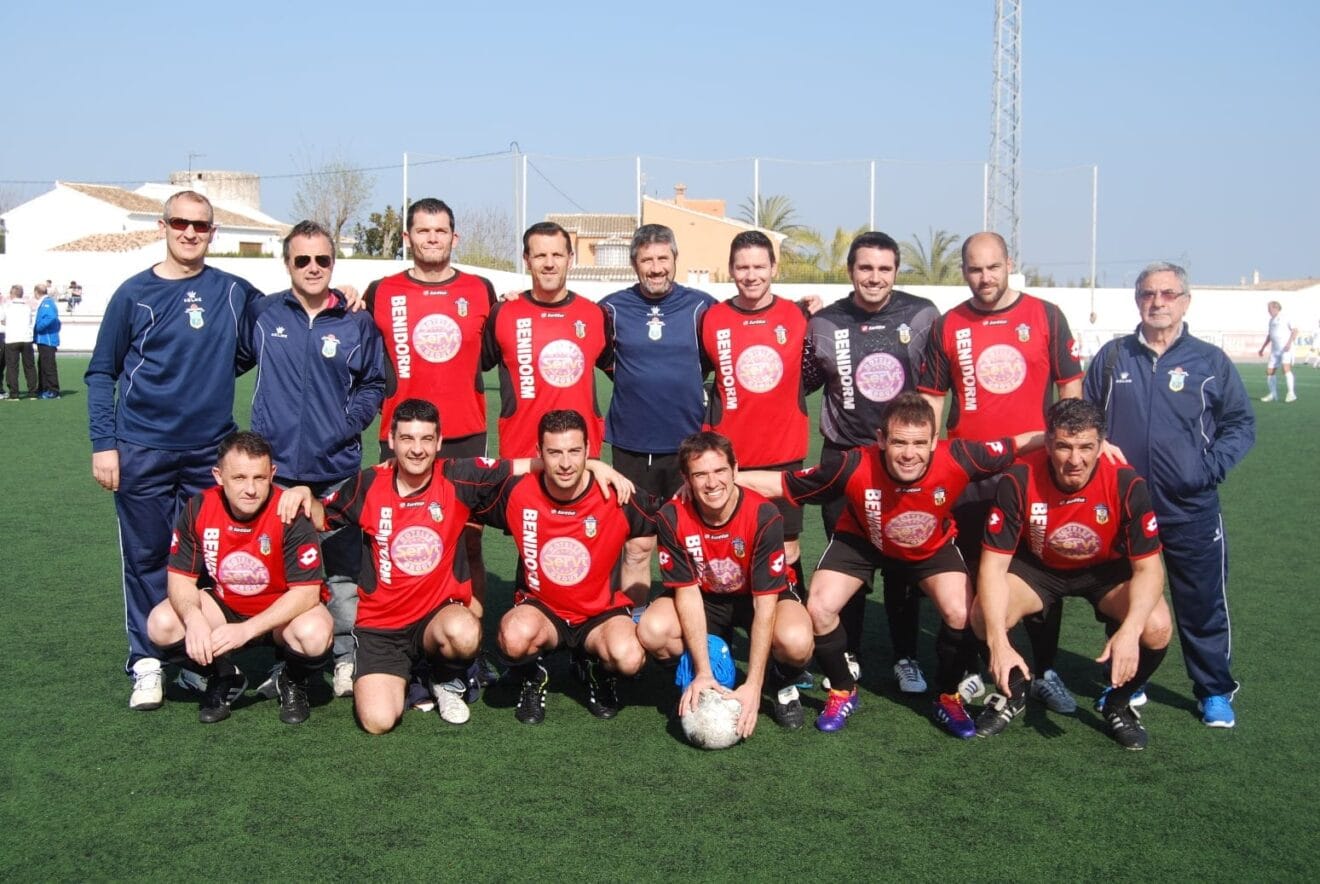 Benidorm Veteranos con Toni García, Paco, Temple