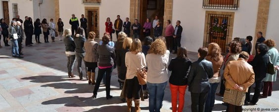 El Ayuntamiento de Jávea acogió la lectura del manifiesto por el Día Internacional de la Mujer