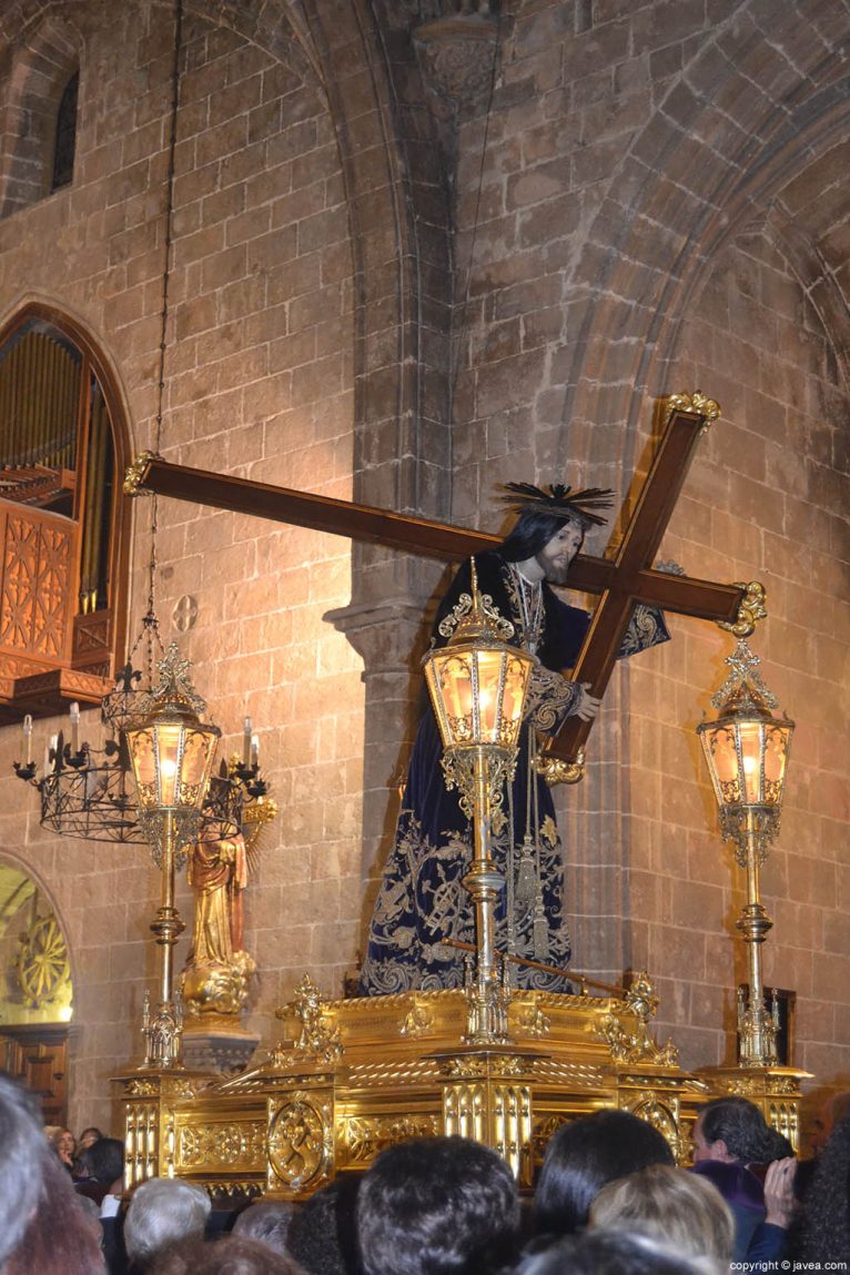 El Nazareno en la Iglesia de San Bartolomé de Jávea
