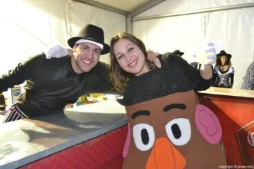 El carnaval de Jávea se celebró en una carpa en la Plaza de la Constitución