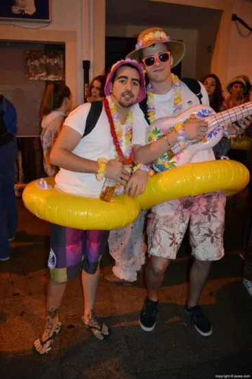 El desfile comenzó en la placeta del convent de Jávea