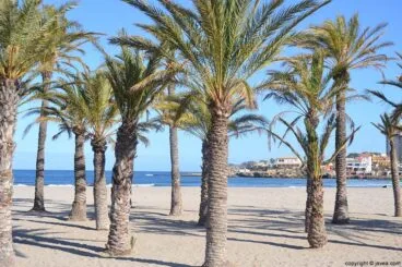 La Playa del Arenal en el municipio de Xàbia