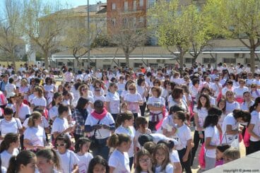 La cursa de la dona finalizó en la pista de atletisme del graüll de Xàbia