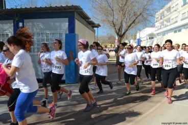 Los corredores de la cursa de la dona de Xàbia salieron en primer lugar