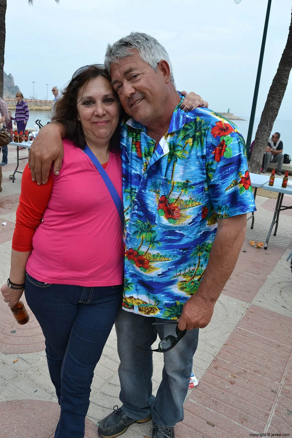 Los mayorales del 2013 Rosa Soliveres y Pepe Serrat en el mig any de fiestas mare de déu de Loreto