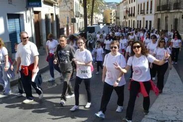 Los participantes salieron desde la pista de atletismo del Colegio Público Graüll