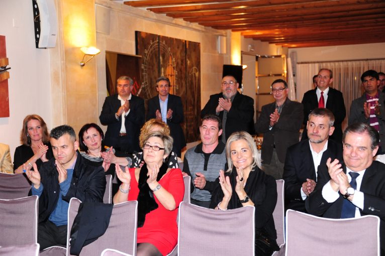 Miembros de la ARX en su gala anual celebrada en Salones Carrasco
