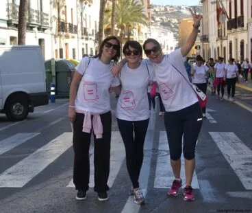 Participantes de la Cursa de la Dona de Xàbia