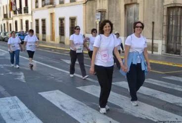 Participantes durante la VI Cursa de la Dona de Xàbia