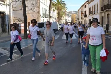 Participantes en la Cursa de la Dona