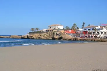 Punta de la Playa del Arenal de Jávea