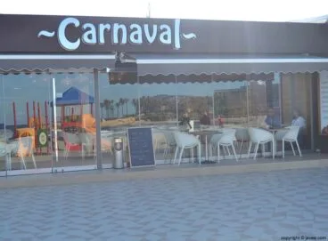 Restaurante Carnaval en la Playa del Arenal de Jávea