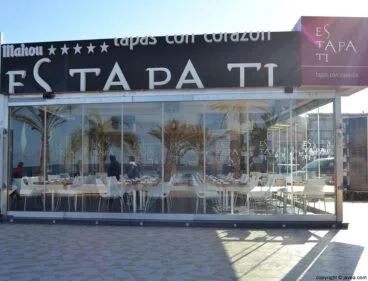 Restaurante Esta Pa Ti en la Playa del Arenal de Jávea