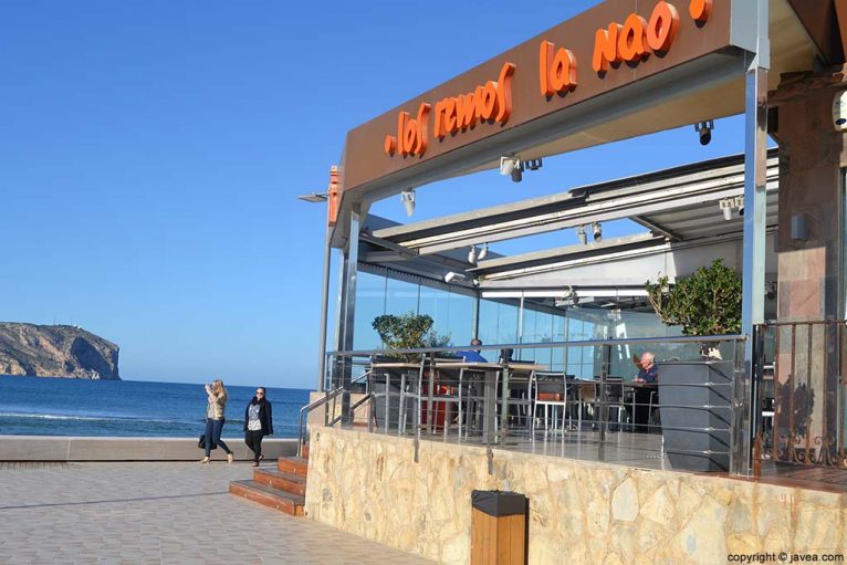 Restaurante Los Remos-La Nao en la Playa del Arenal de Jávea