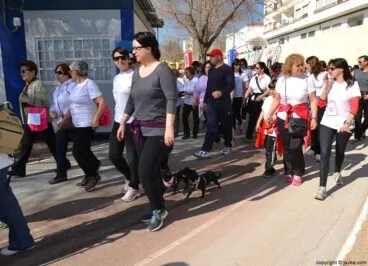 Salida de la cursa de la dona de Xàbia