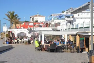 Terrazas en la Playa del Arenal de Xàbia