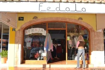 Tienda de moda Fedala en la Playa del Arenal de Jávea
