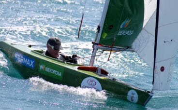 Rafael Andarias número uno del ranking nacional de vela adaptada