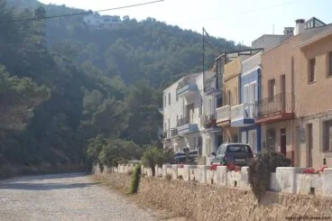 Avenida del Tío Catalá en la Cala de la Granadella Jávea