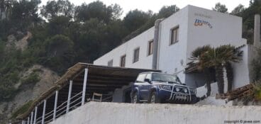 Bar Restaurant La Barraca a la Cala de la Barraca Xàbia