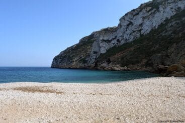 Cala de la Granadella en Xàbia