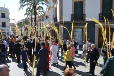 Domingo de ramos en Xàbia
