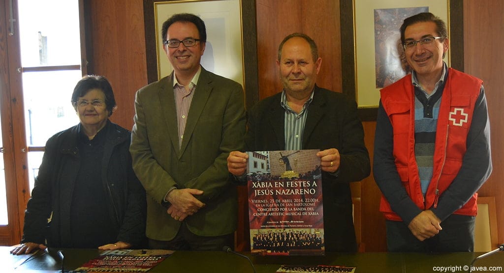Isabel Cholbi, Manuel Berenguer, Vicente Tur y José Luís Domenech