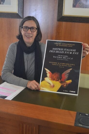 La edil de cultura y educación del Ayuntamiento de Jávea, Empar Bolufer