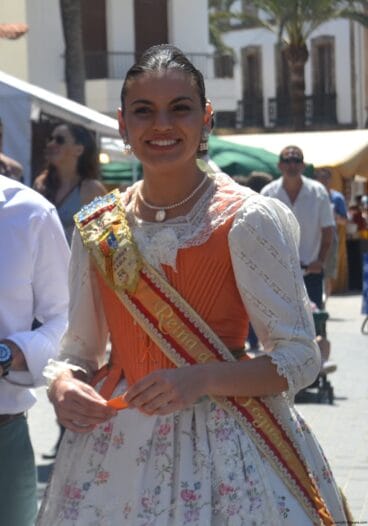 La reina de Fogueres de Sant Joan 2013 Ángela Devesa