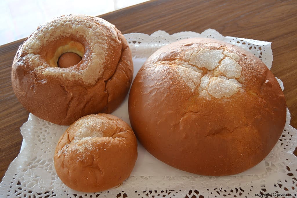Monas de Pascua elaboradas por el Horno Panadería del Arenal de Jávea