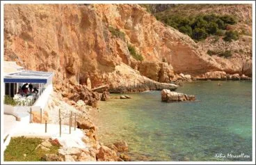Playa del Tangó en Jávea en la actualidad