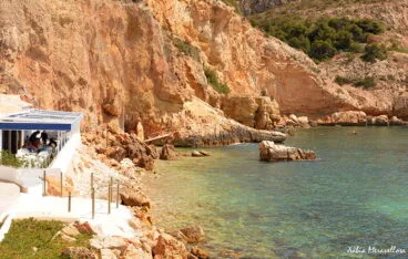 Playa del Tangó en Jávea en la actualidad
