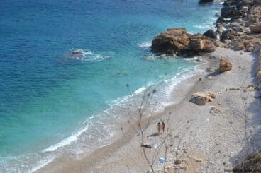Playa nudista en Jávea