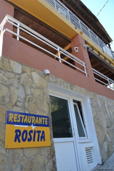 Restaurante Rosita en Cala Granadella Jávea