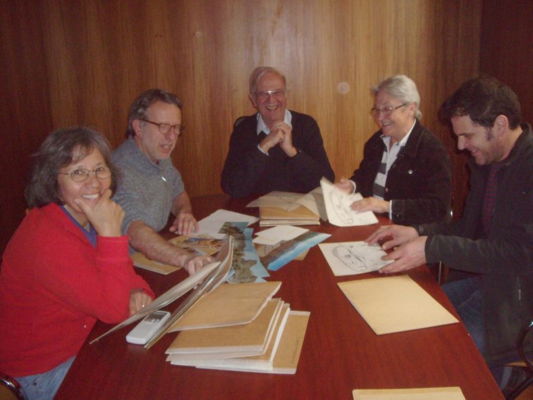 Un residente británico dona al museo de Xàbia planos de la comarca y la Comunidad Valenciana