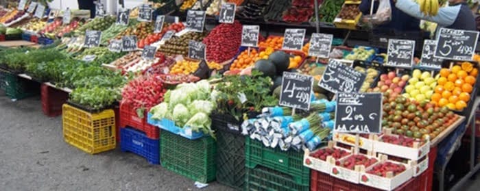 mercadillo semanal en Jávea