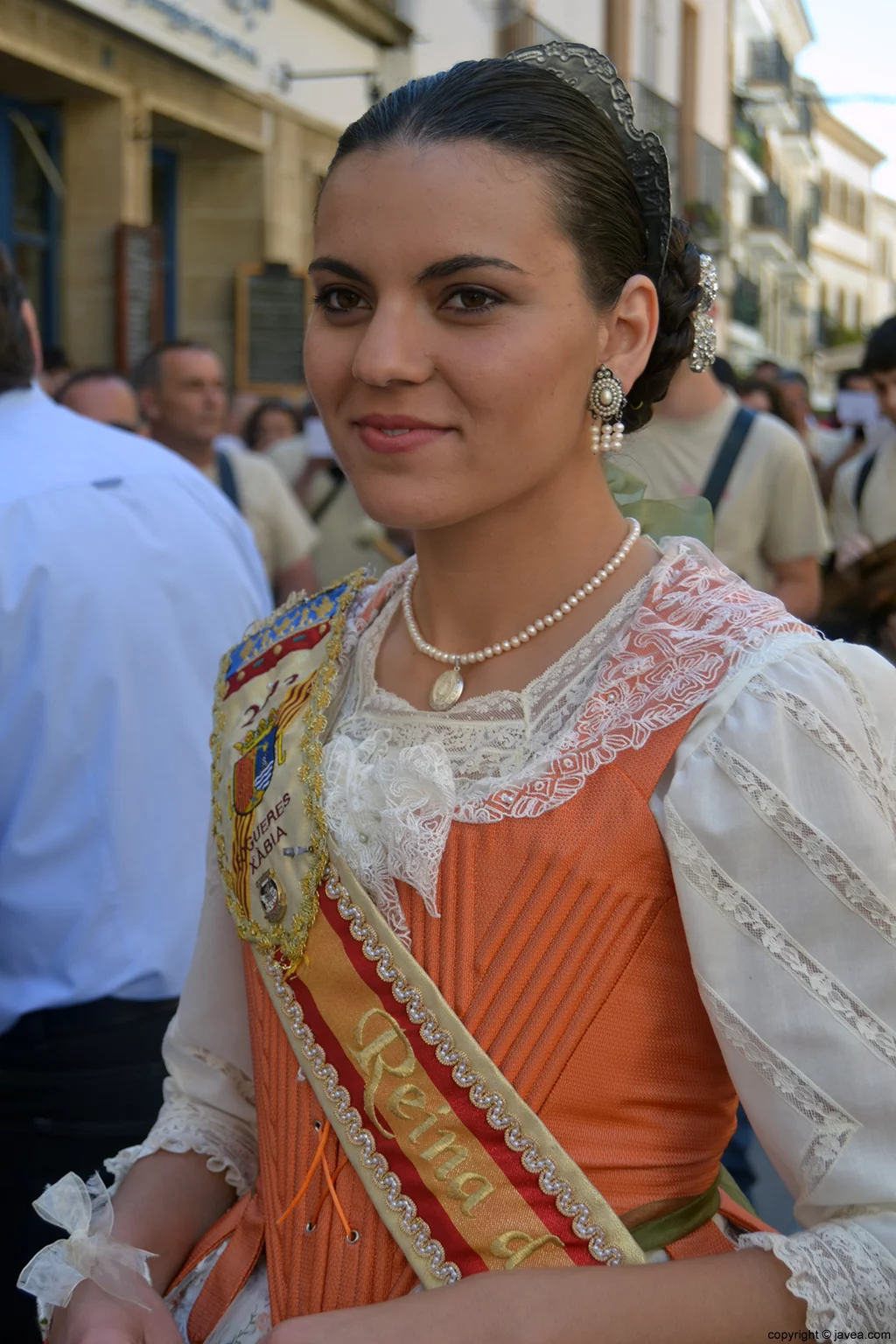 Ángela Devesa reina de Fogueres de Sant Joan de 2013