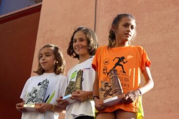 Carme Espinós y Nerea Mata subieron al podium