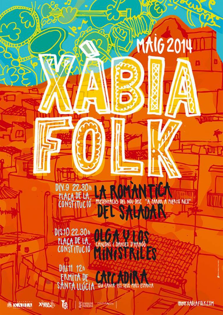 El festival Xàbia Folk se celebra en Jávea del 9 al 11 de mayo