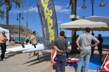 Embarcaciones deportivas en el III Festival del Mar de Jávea