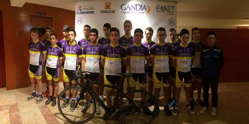 Equipo cadete del Gandía-Jorge Canet