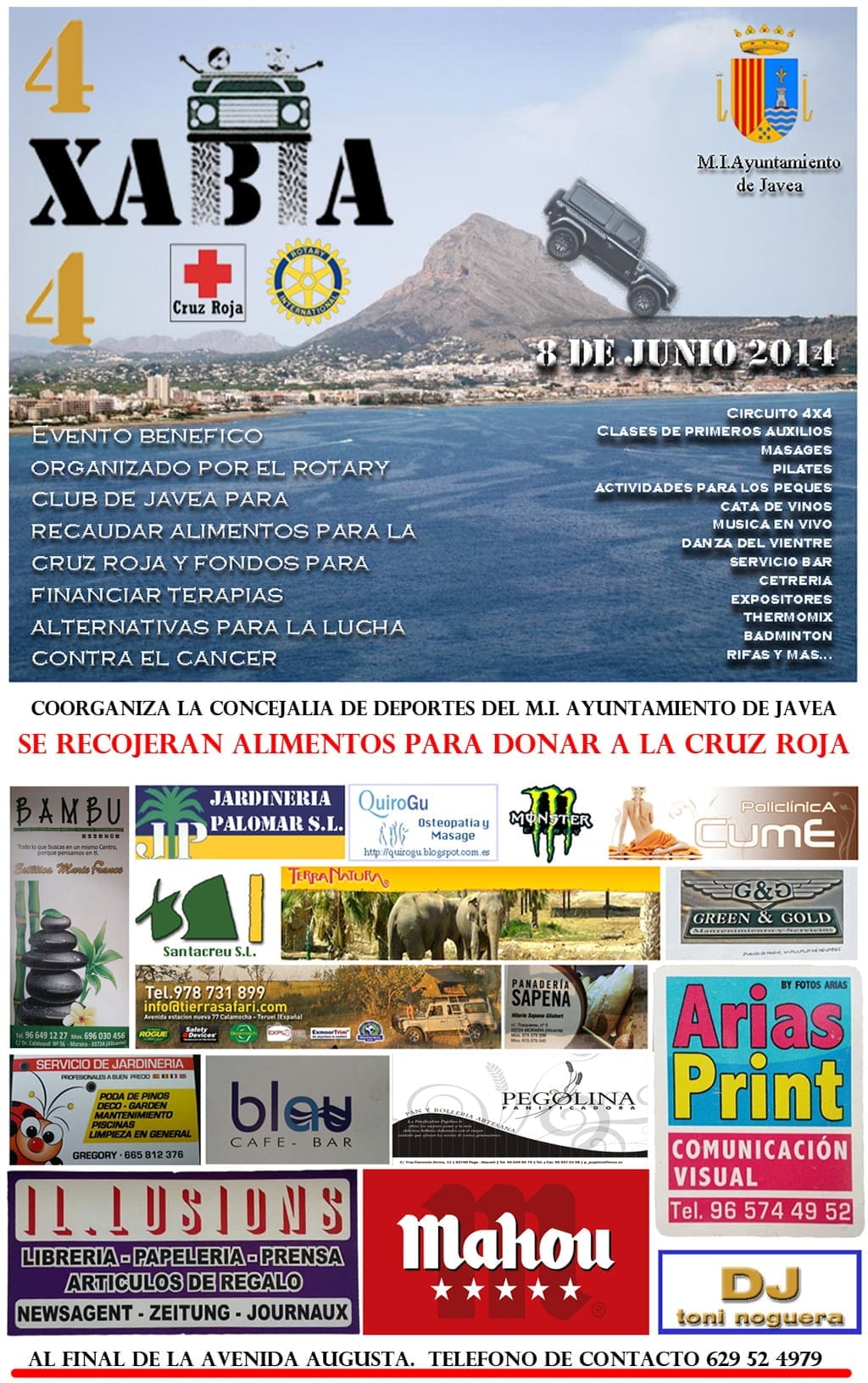 Evento benéfico del Rotary Club de Jávea